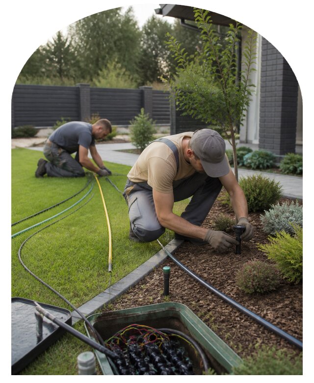 Монтаж системы автополива участка под ключ в Кунгуре